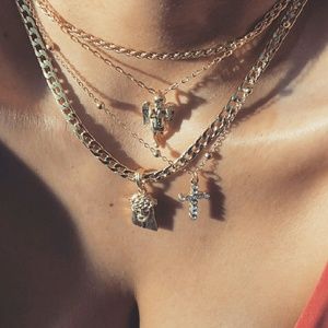 Angel Blessing Necklace Set